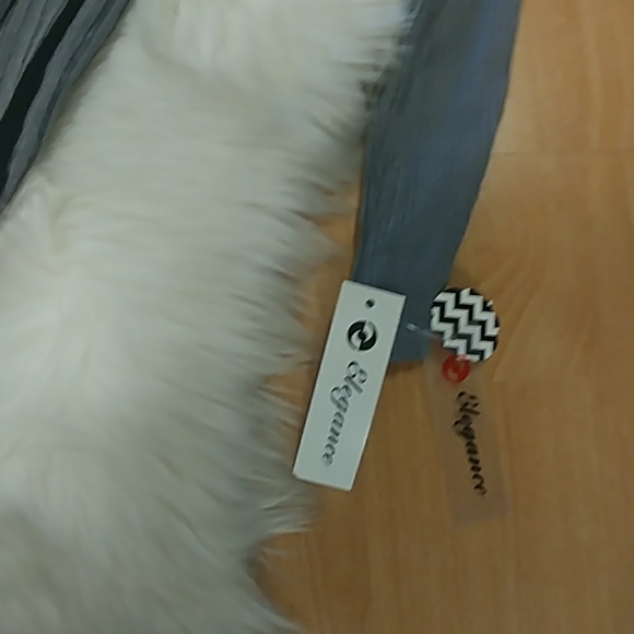 Elegance Striped Duster Cardigan Sweater - Picture 8 of 8